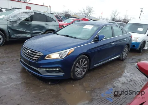 2015 Hyundai Sonata Sport from USA, damaged, VIN 5NPE34AF2FH251024